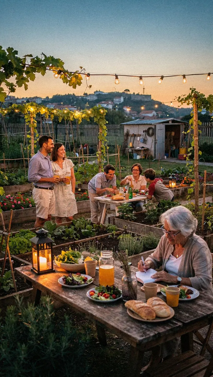 Cultivando biodiversidade em jardins de clubes.